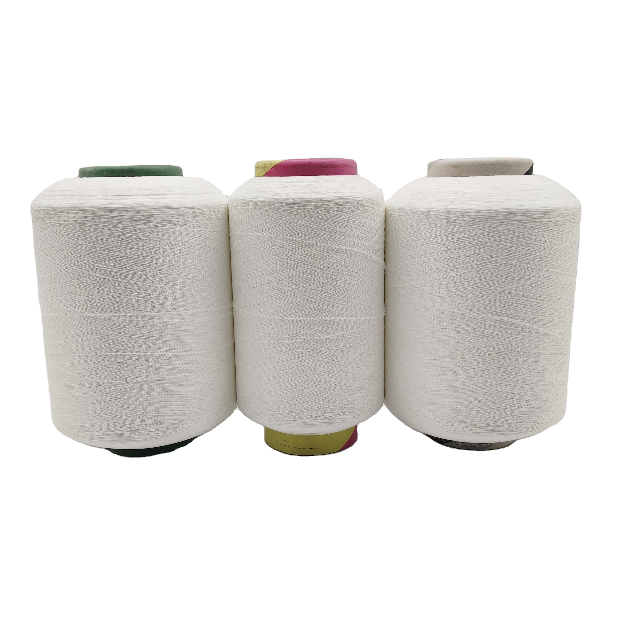 Extremely hot sales elastic thread 30/100 polyester covered spandex yarn