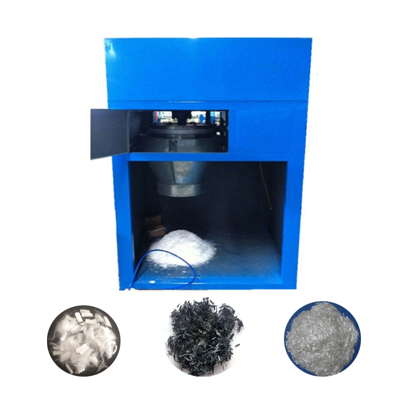 PP Split Yarn Concrete Fiber Cutting chopping Machine
