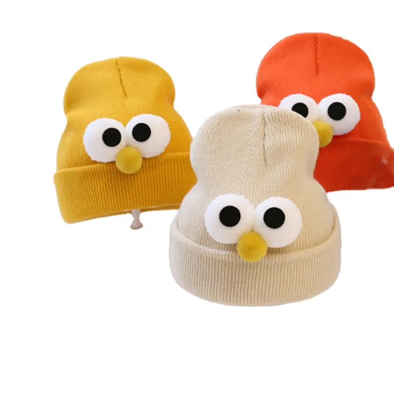 New Style Knitted Baby Beanie Cap Bird Cute Winter Hats hats knitting beanies cap children's winter caps for child