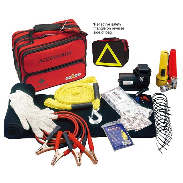 Auto Car Emergency Roadside Kit,car Emergency Repair Tools Bag