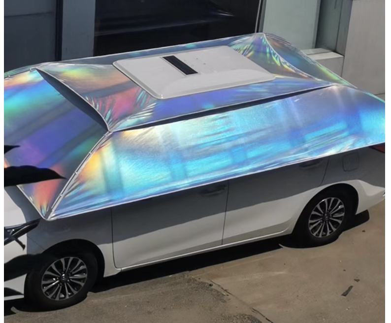 Высококачественная оксфордская ткань для полностью автоматических автомобильных зонтов от солнца