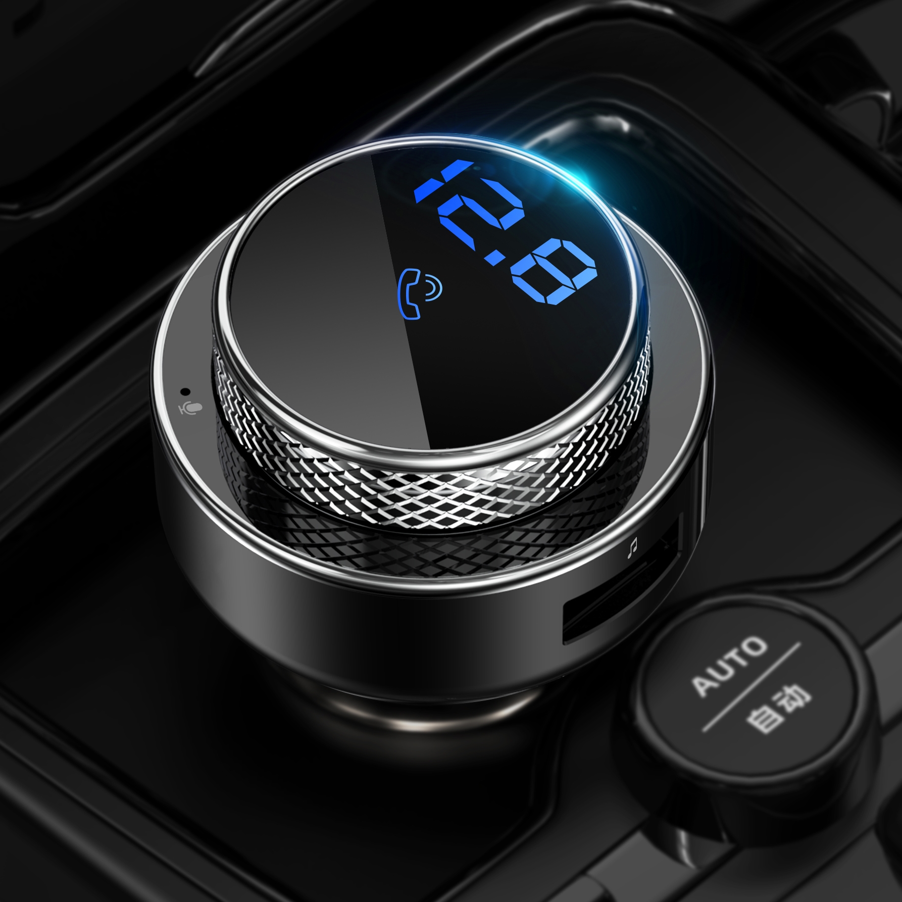 2020 трендовый oem/odm автомобильное зарядное устройство с двумя usb, Автомобильный fm-модулятор, MP3-плеер с bluetooth