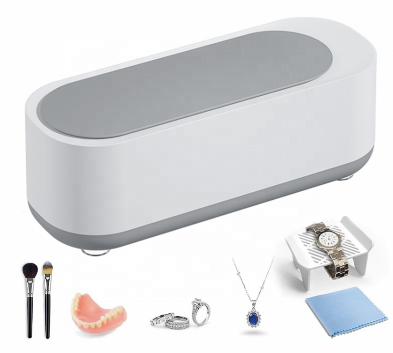 Ultrasonic Cleaner Machine for Eye Glasses, Ring, Earring, Necklaces, Watch Strap, Makeup Brush
