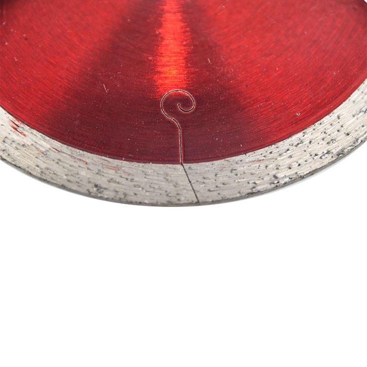 Fishhook shape General Purpose Segment Type ceramic saw blade