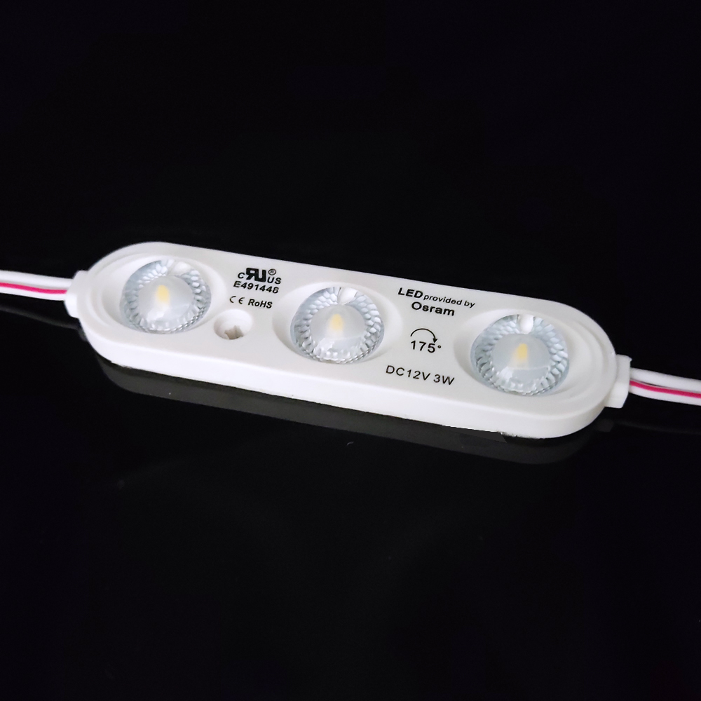 Abs впрыск smd 5050 светодиод 12 В 4 чипа 0,96 Вт ip65 наружный светодиодный модуль для вывески и светового ящика светодиодный модуль