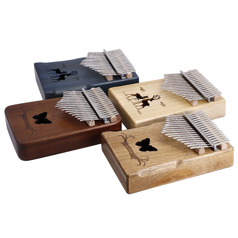 Factory OEM Style Kalimbas 17 Keys Thumb Piano Hot Sale Products