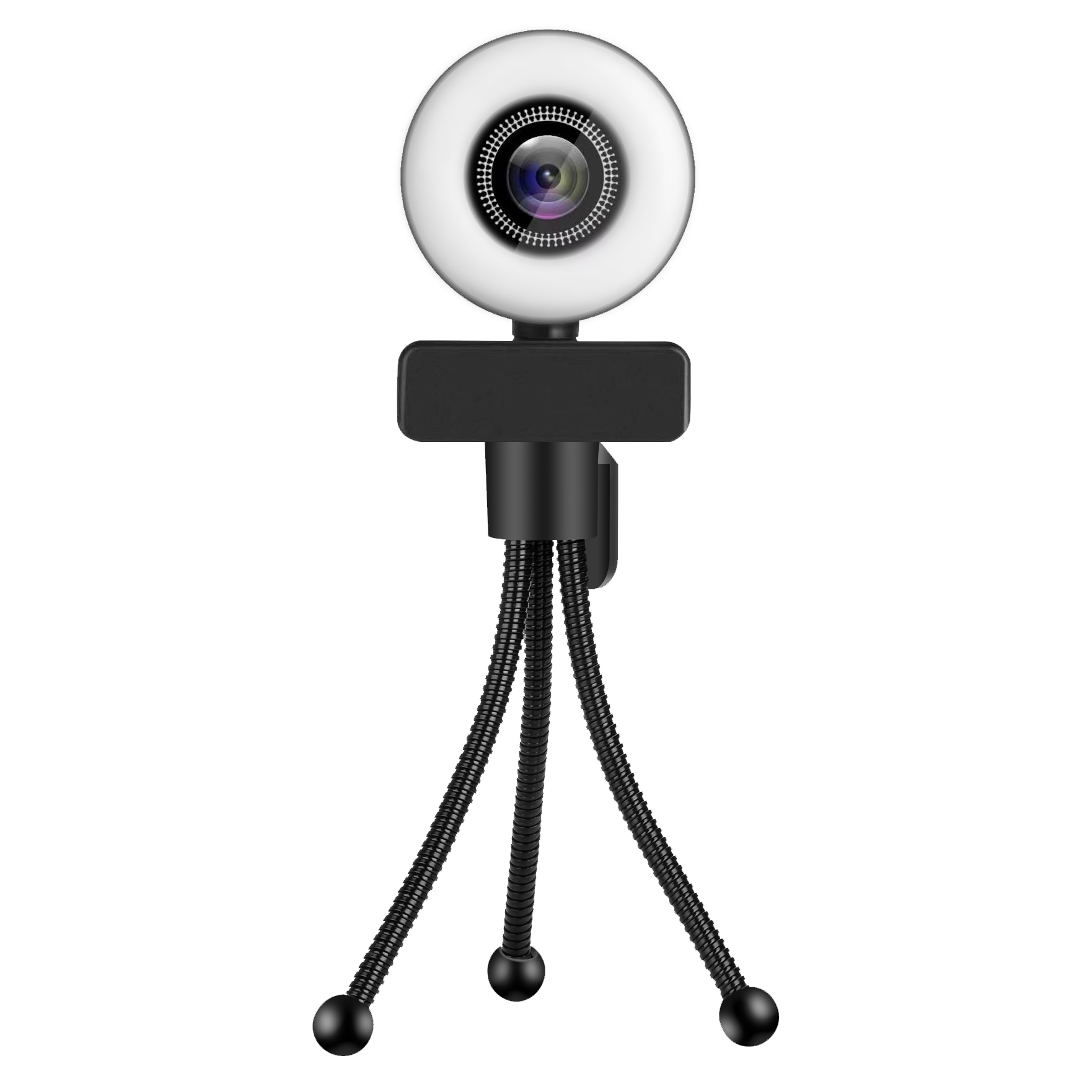 Стример якорь beaut 2160P с сенсорным кольцом светильник USB Сетевая веб-камера 4K2K1080P Full HD камера с микрофоном ПК компьютер Mac