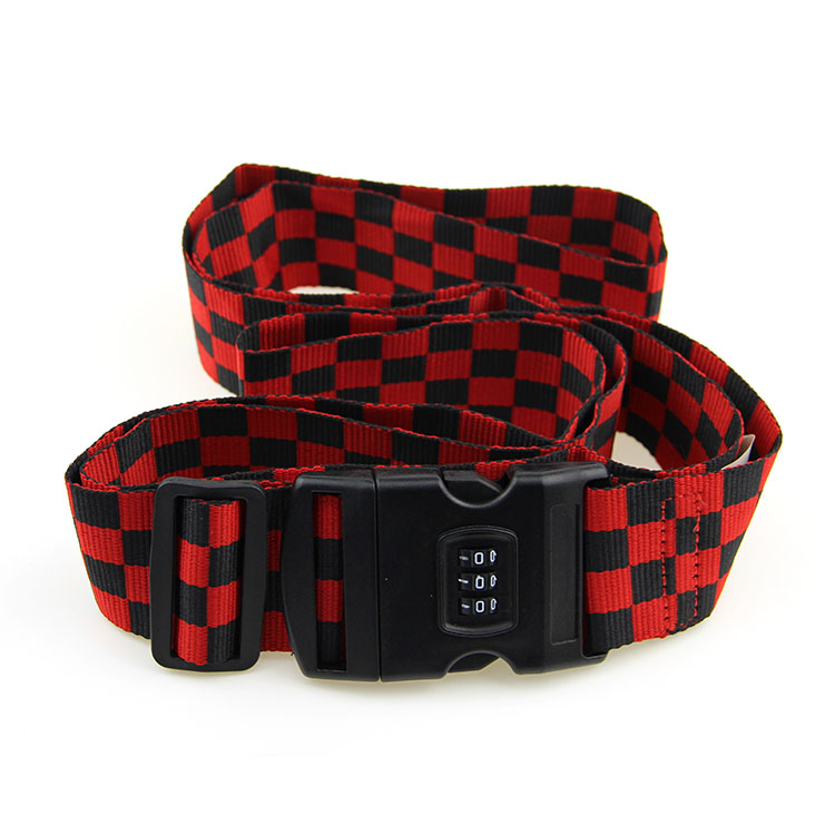Transfer Printing Fashion Travel Luggage Belt Strap Top Quality Luggage Belt Stocked Luggage Straps Suitcase Belts