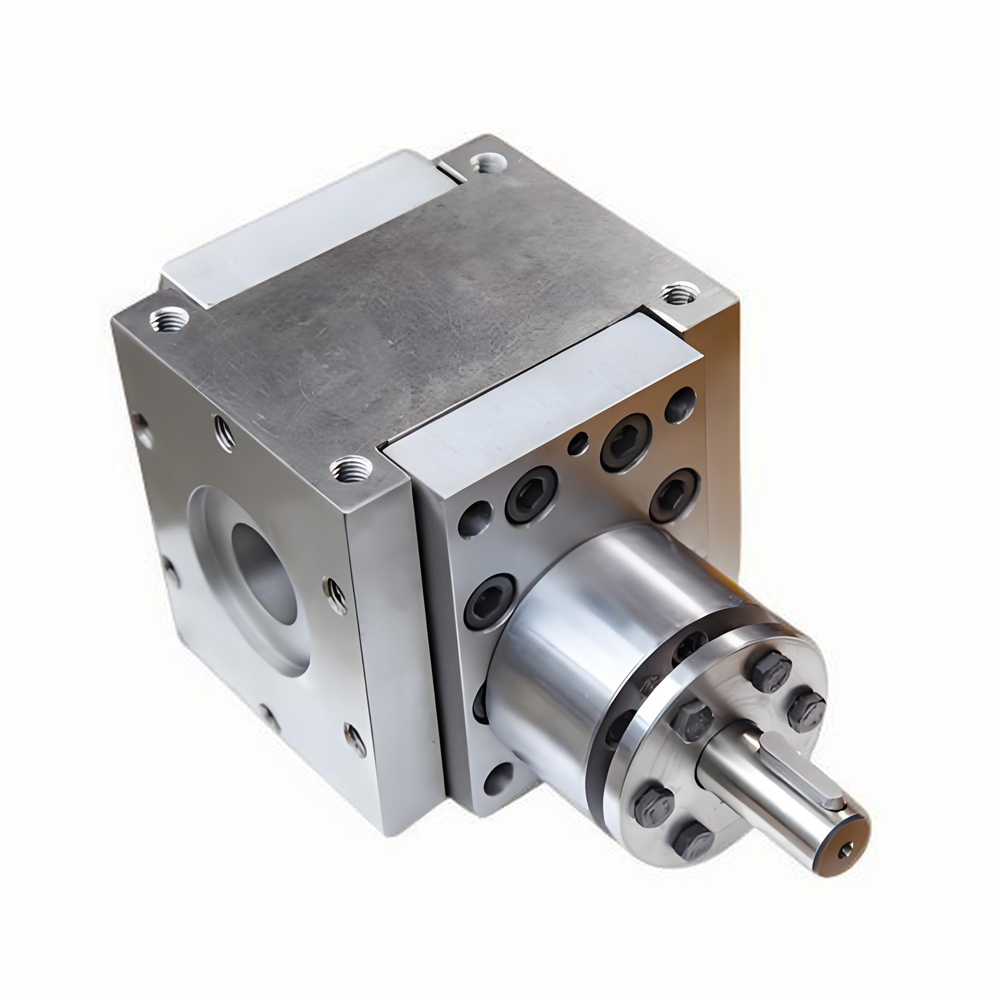 Shanghai Jishen Hot Melt Glue Melt Pump for Extruder Pump Melt Gear Pump for Plastic Extruder