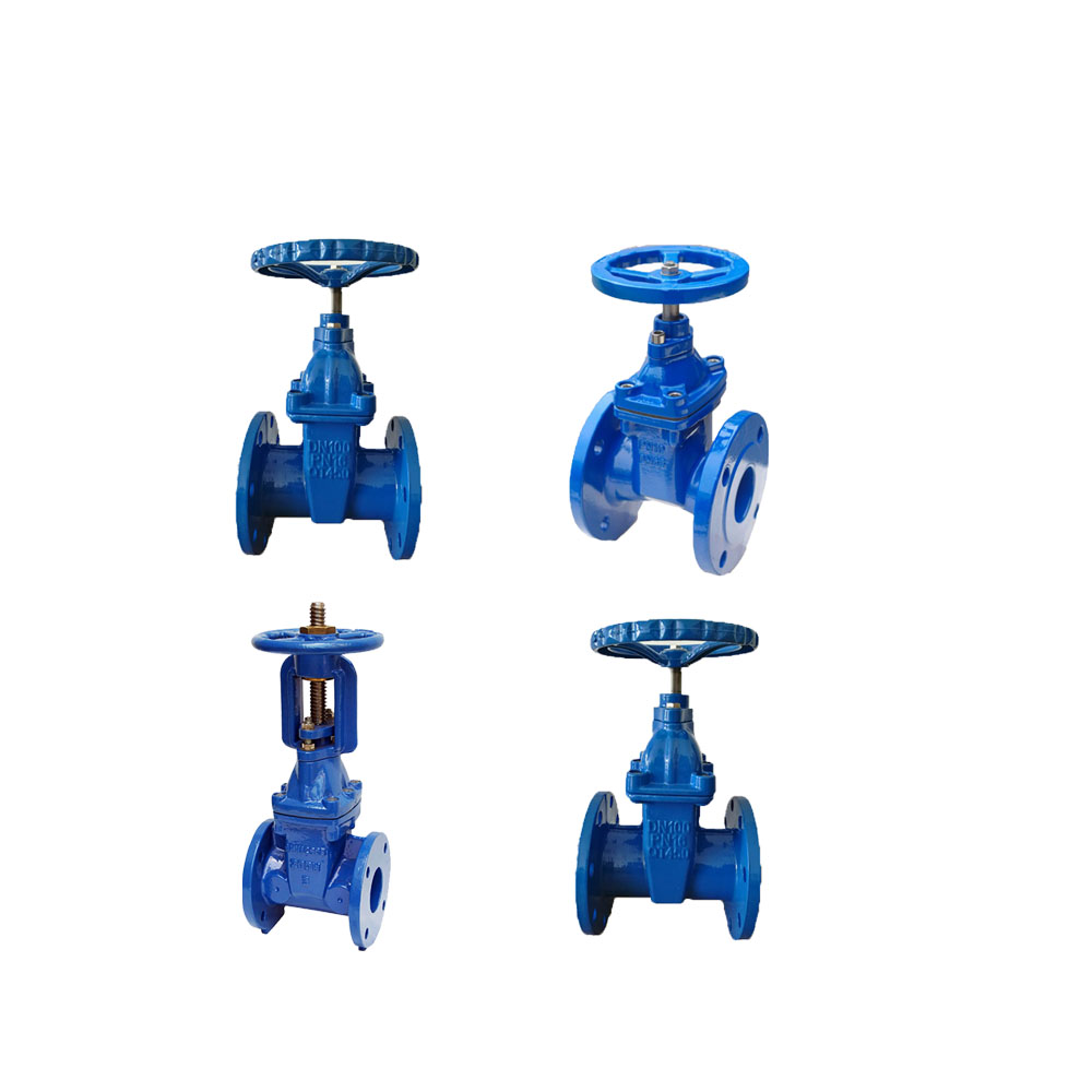 Goldensea 4 Inch Water Gate Valve Dn250 Ductile Iron Gate Valve