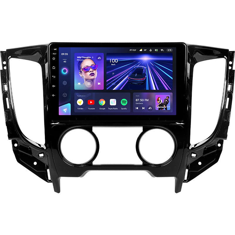 Автомагнитола TEYES CC3 для Mitsubishi L200 5 2015-2019, мультимедийный видеоплеер, навигация, стерео, GPS, Android, 2din, разъем 2 din, dvd