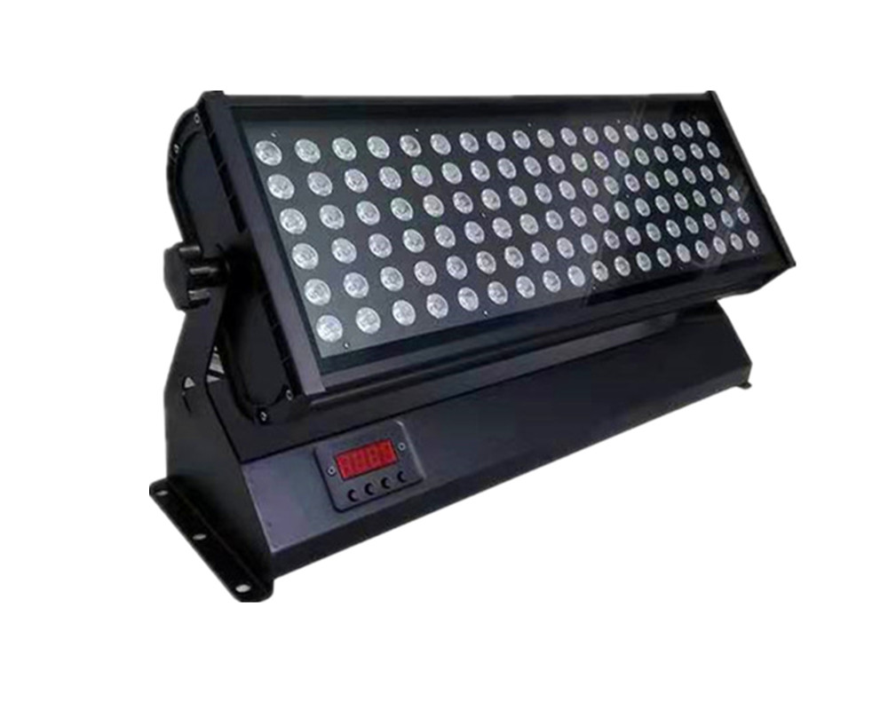 Здание мыть 108*3 Вт DMX512 контролируемых IP65 RGB светодиодные прожекторы/города цвет свет