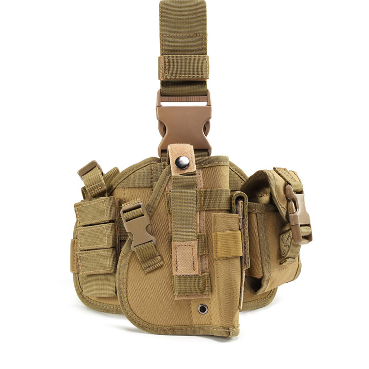 Multi functional waist cs hidden camouflage tornado combination holster protection case outdoor quick pull tactical holster