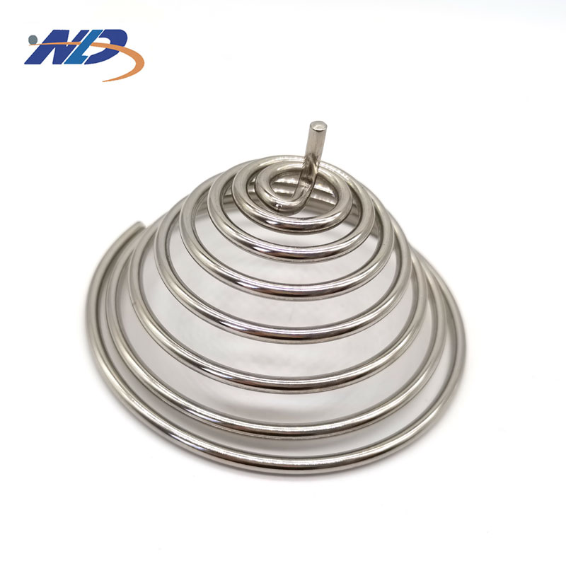 Machine pocketing pillow seal lead bolt large conical spring