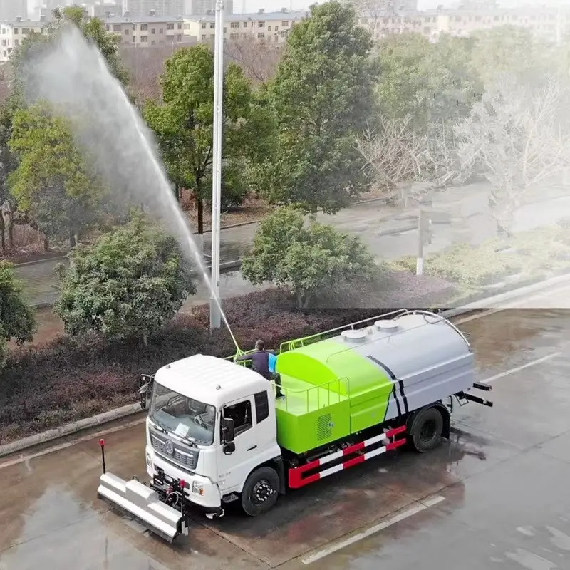 High pressure washing street DONGFENG road cleaning truck for sale