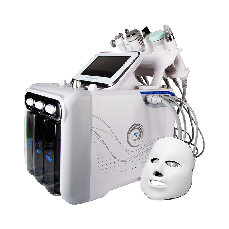 Charmylady 7 in 1 Hydra Water Peel Dermabrasion Facial RF Sprayer Beauty Machine