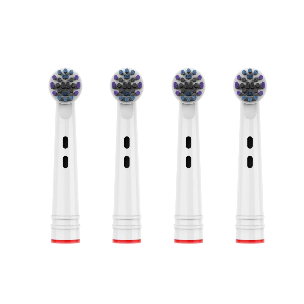 Насадки сменные для электрической зубной щетки Oral B, 4 насадки для зубной щетки, совместимы с зубной щеткой Oral B