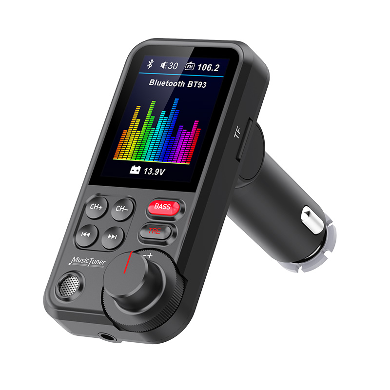 2021 new products original design Dual USB 5V/2.4A QC3.0 quick charge car charger fm transmitters blue tooth car mp3 player