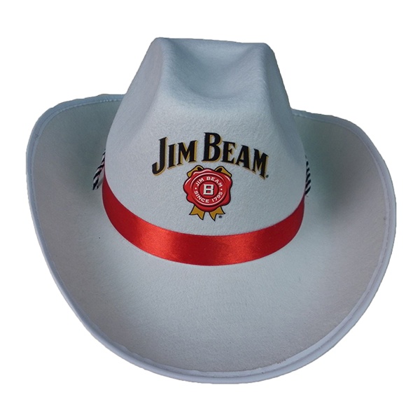 2019 Fashion Felt Cowboy Hat With Logo