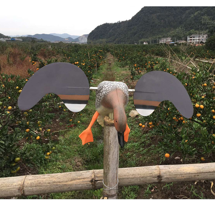 Field plastic material electric duck decoys with high-power hunting decoy motor