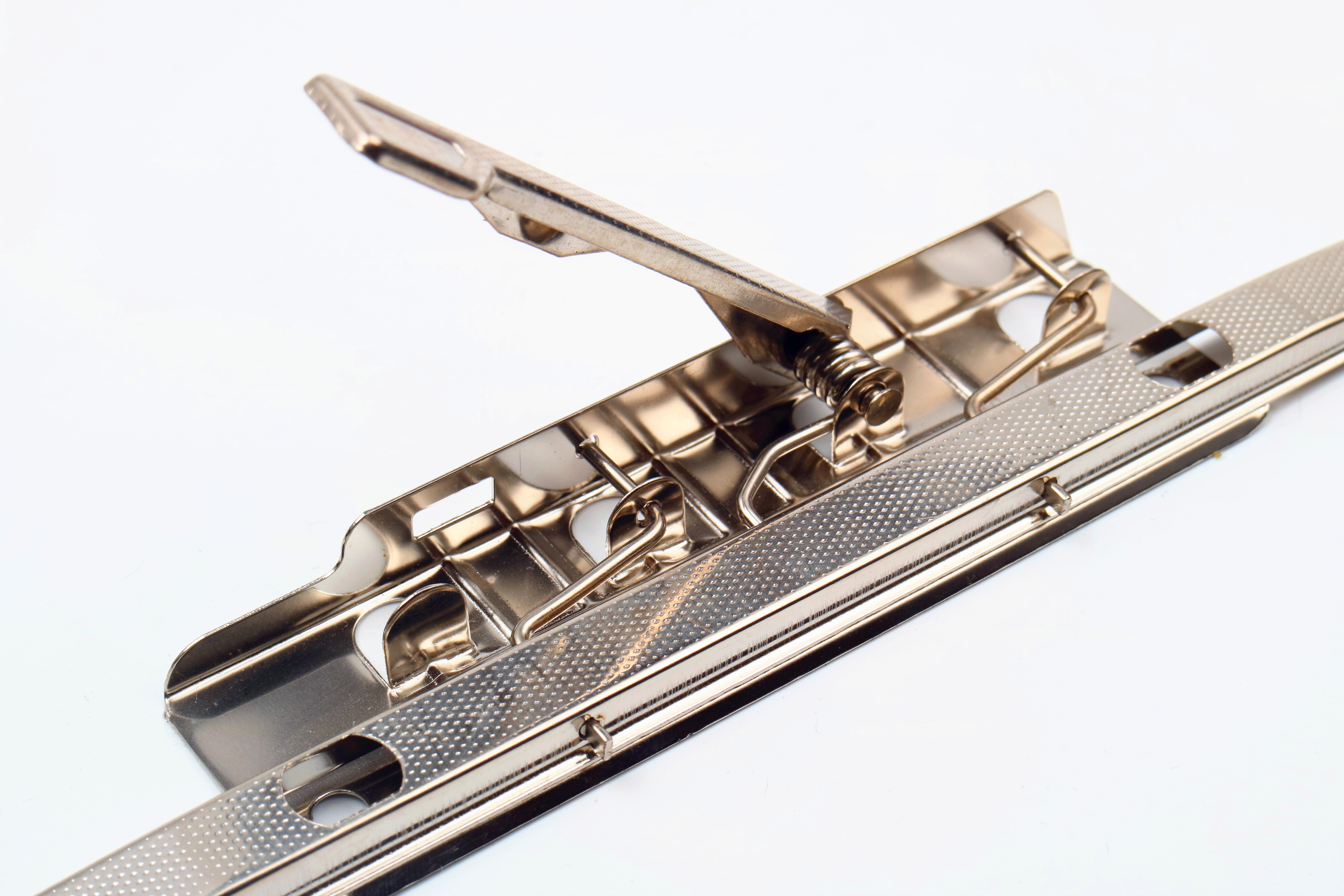 8 inches metal pvc clipboard clip/lever a4 paper clip