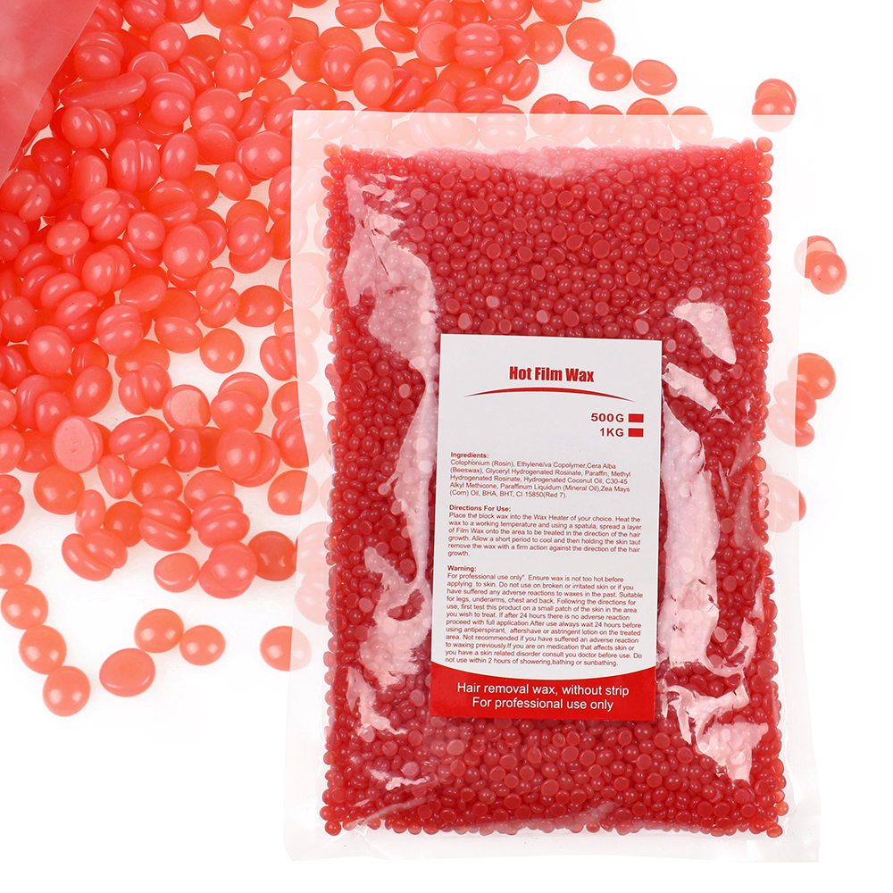 Amazon Hot Selling 100g honey Depilatory Hard Wax Beans for Hair Removal Pearl Beads Self Waxing Honey bulk beans for sale