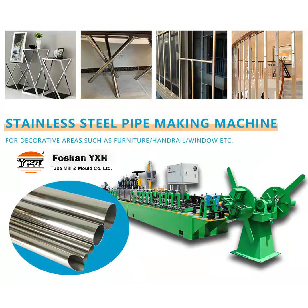 Factory Price Ms/SS/Iron Steel Square Pipe Making Machine/Tube Production Line