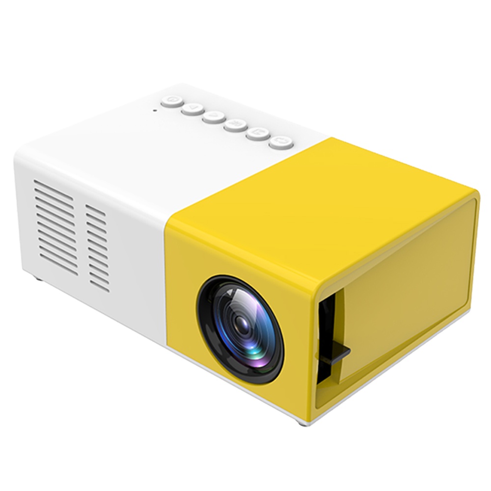 Salange J9 Mini Projector Portable Home Theater Pico Pocket Movie Projector YG300 Kids Gift Beamer LED LCD Proyector