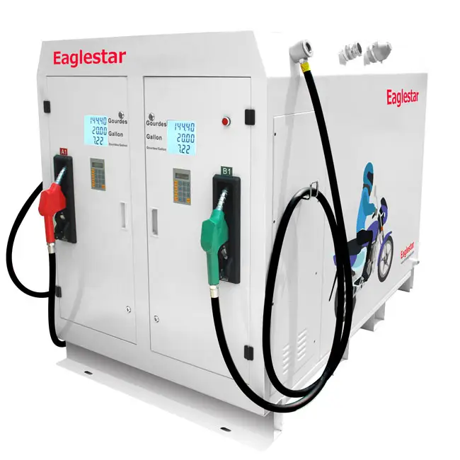 Mini Diesel and Petrol Skid Mobile Fuel Gas Station Portable Container Fuel Station Petrol Filling Station Service Equipment