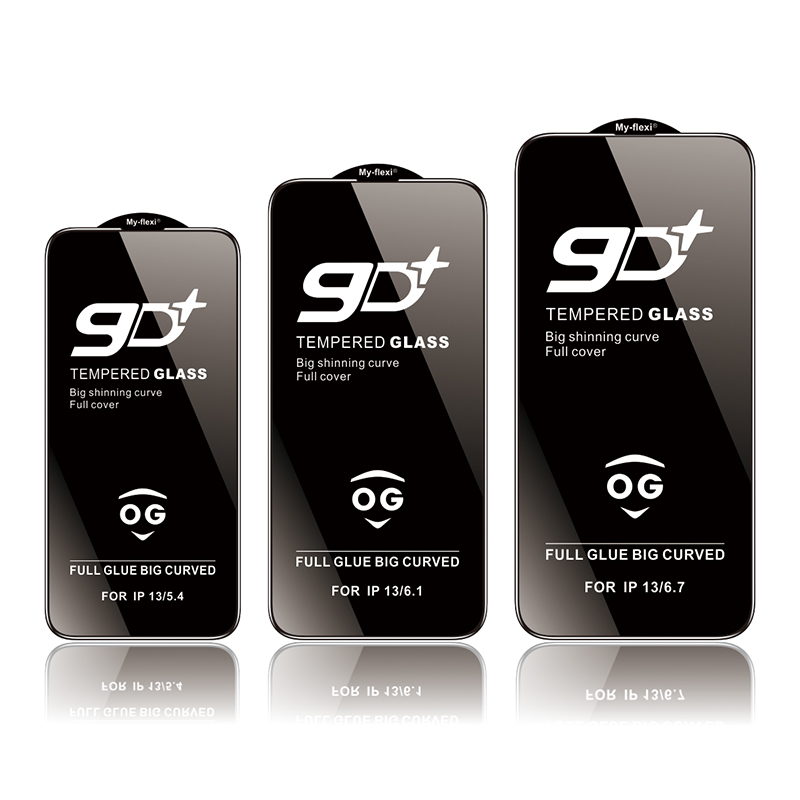 Screen Protector Tempered Glass For Iphone 13 12 Pro Max 8 Plus My-flexi Factory 9H 9D 0.33MM