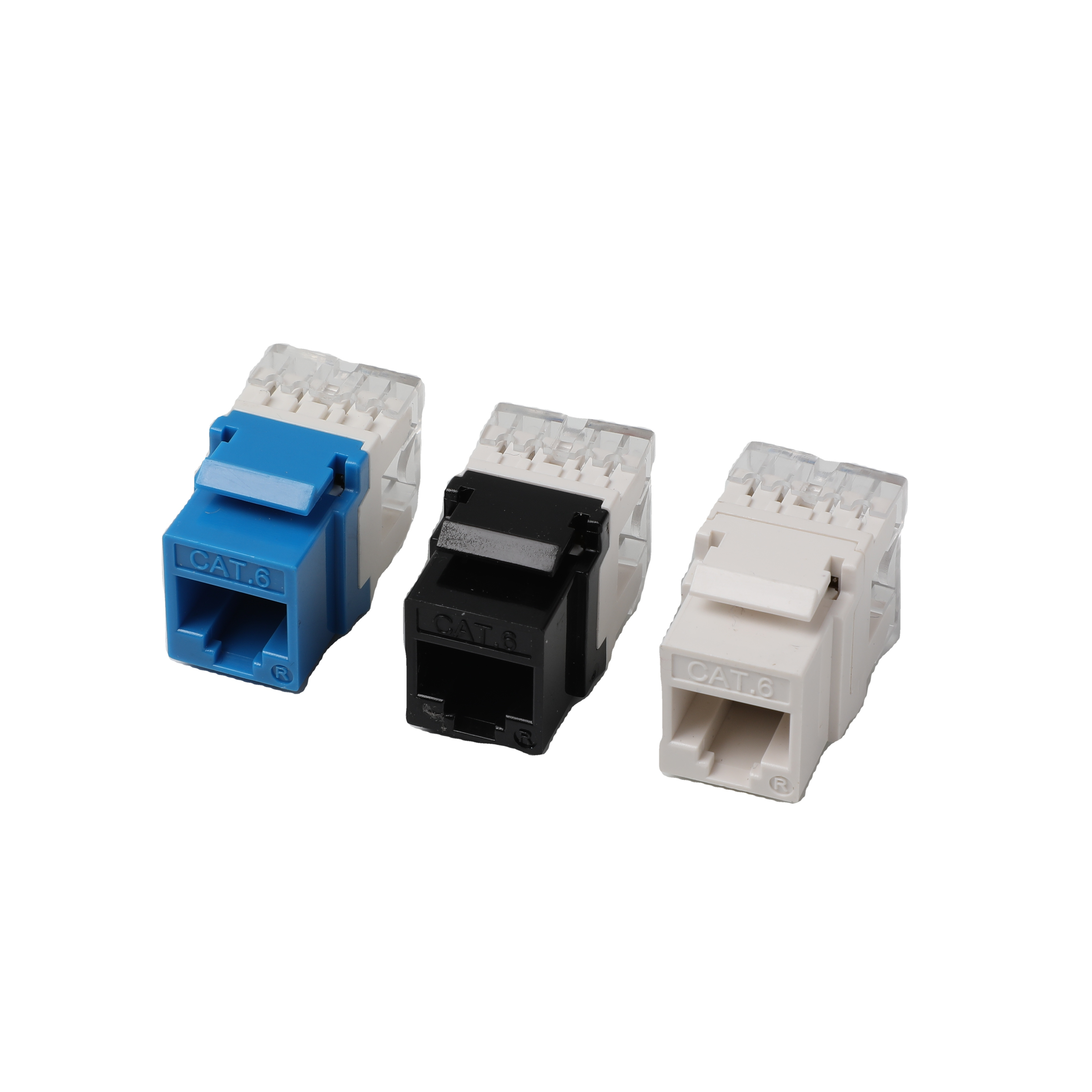 Профессиональный RJ45 180 градусов безинструментальный экранированный STP Keystone Jack