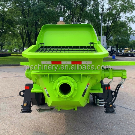 Popular Mobile Concrete Pump Trailer HBT105.21.286RSD with Port Price