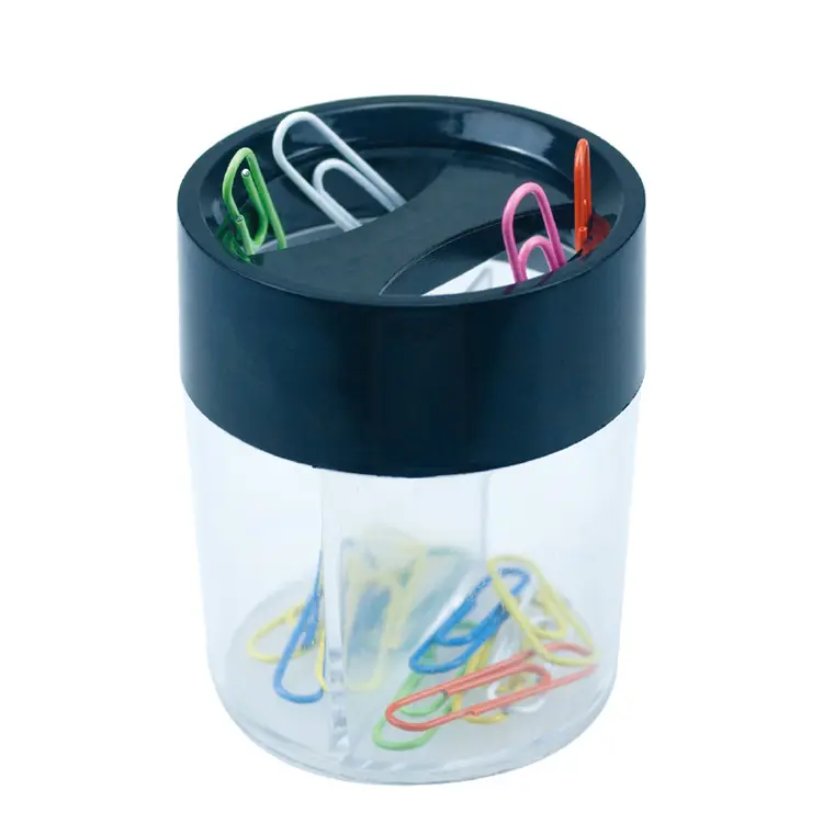 Low Price Guaranteed Quality Paper Clip Leather Box Magnetic