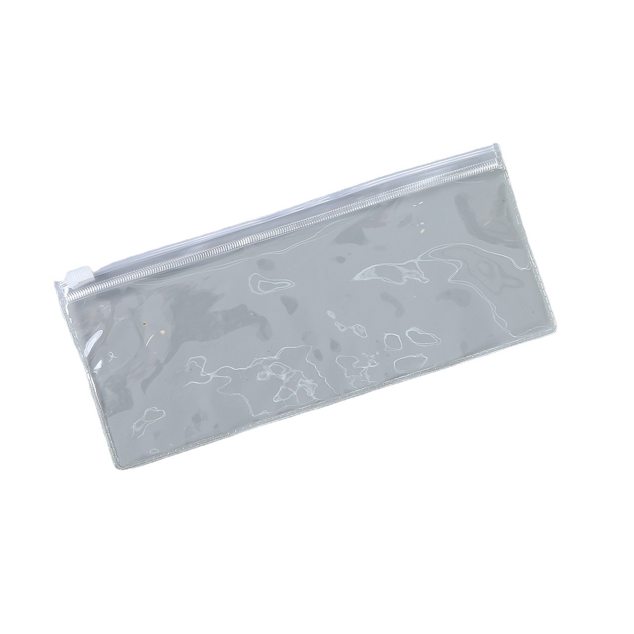custom waterproof pvc ziplock pencil case pen bag pencil case zipper pouch boys girls school bag slider zipper plastic stationer