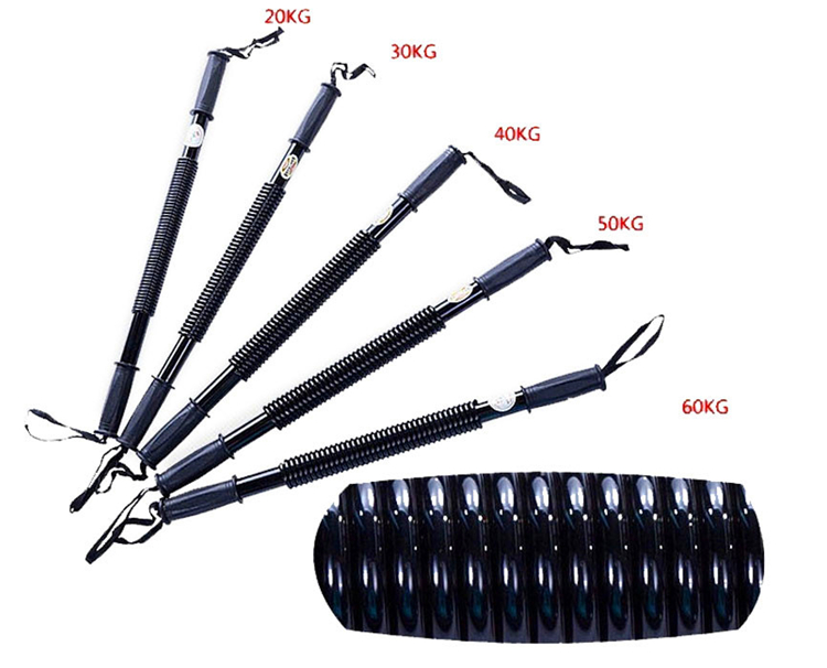 Arm Strength Trainer 20-60kg Fitness Chest Exercise Spring Rally Arm Hand gripper Strengths Expander Forearm