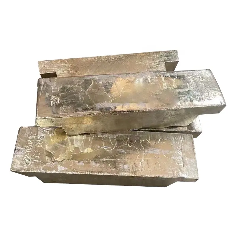 High Quality TIN INGOT Silver Tin Ingot 99.99% From China Used For Coating Materia Factory Wholesale Price
