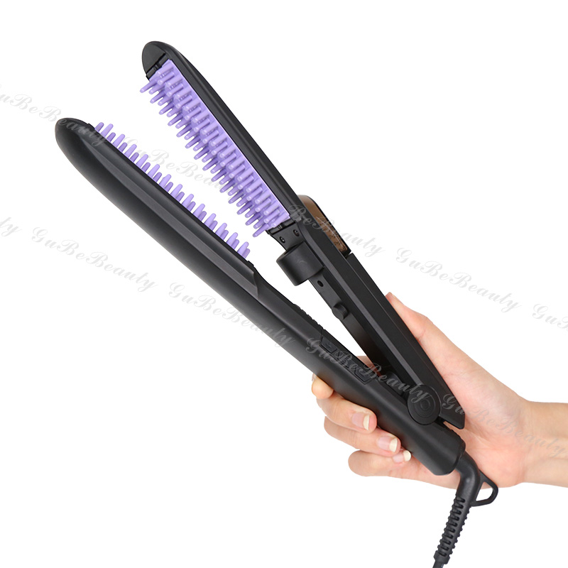 Gubebeauty hair dryer brush cord hair dryer straightener personal electric mini fast hair straightener with CE&FCC