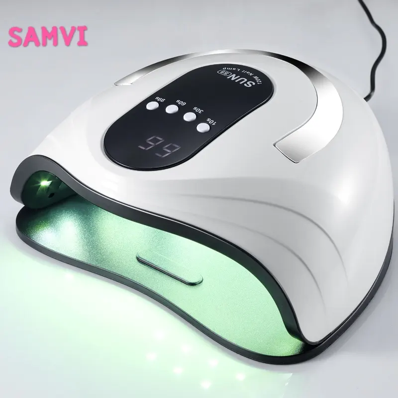 120W High Power Nail Dryer Fast Curing Speed Gel Light Nail Lamp LED UV Lamps For All Kinds of Gel With Timer And Smart Sensor