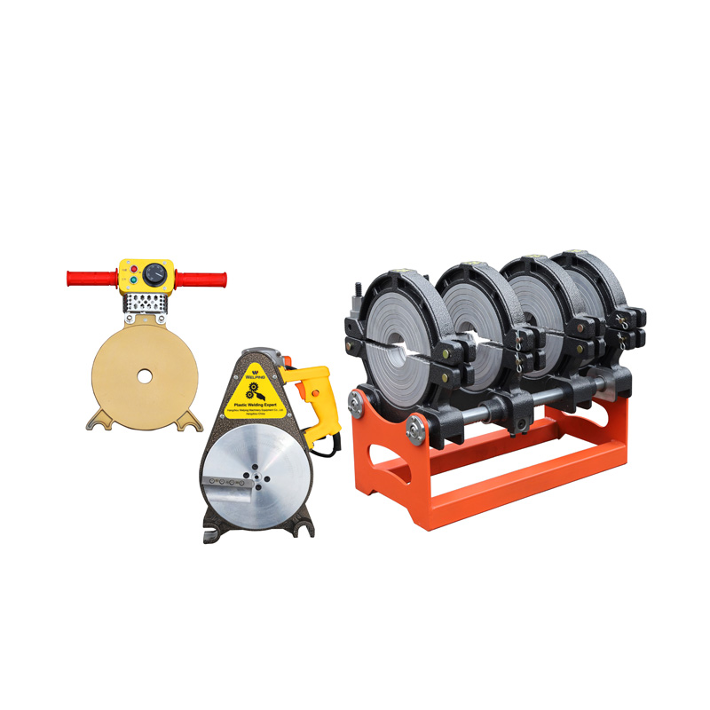 200mm Hdpe plastic pipe manual butt fusion welding machine