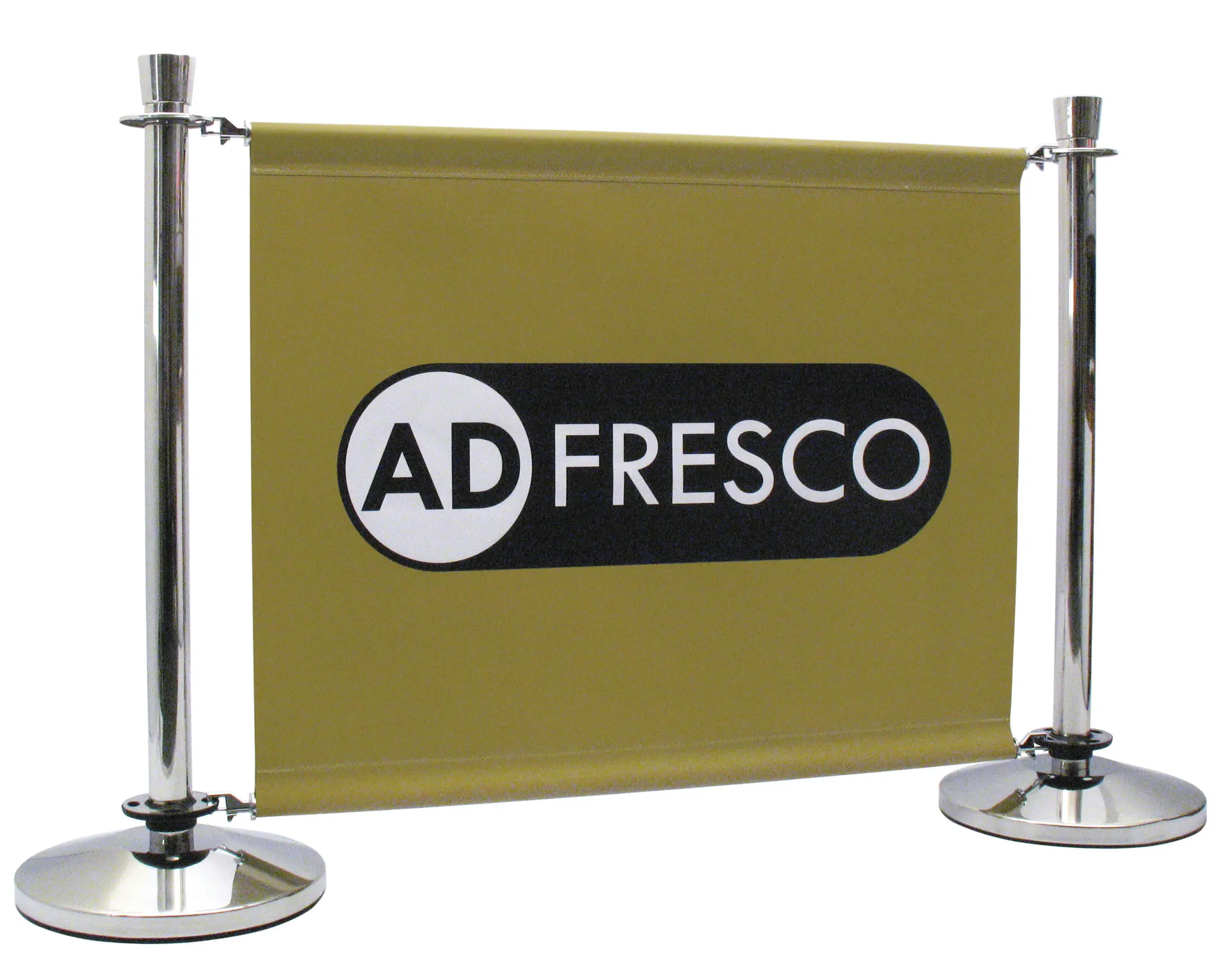 Factory Sale High Quality Stainless Steel Advertising Outdoor Display Heavy Base Banner Stand