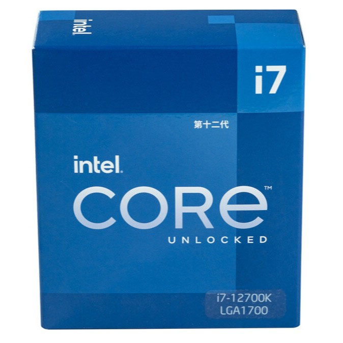 Core i7 12700k