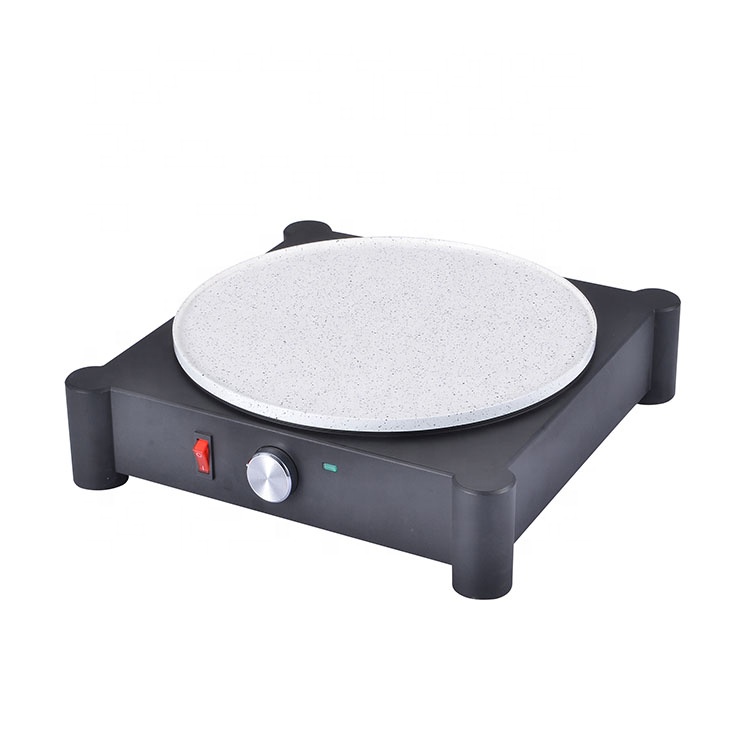 Square Body Easy Clean Kitchen Use Hot Plate Electric Crepe Maker Machine