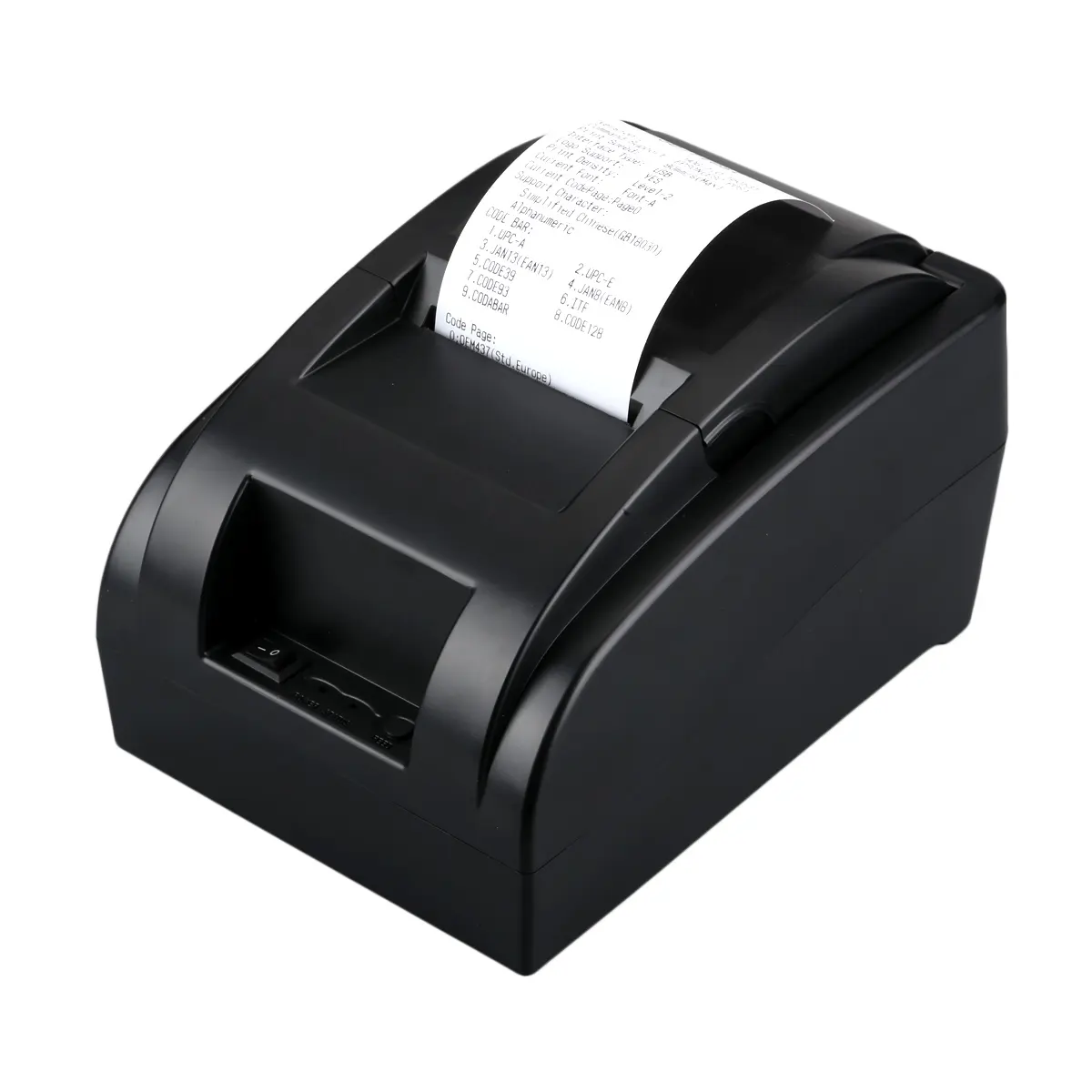 HSPOS 58mm Thermal Printer USB POS Printer Receipt Bill Printer 90mm/s Printing Speed