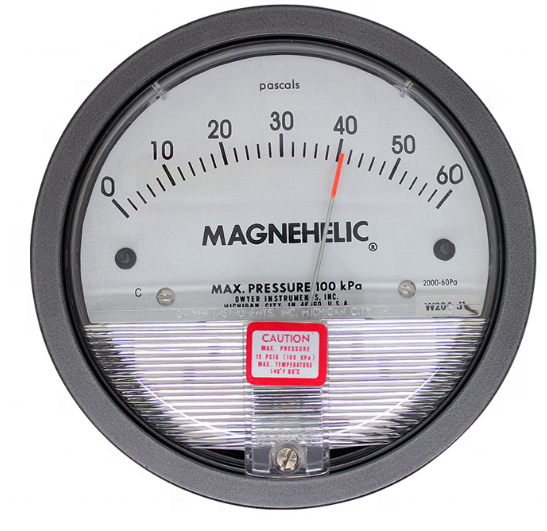 Dwyer Differential Pressure Gauge 132A