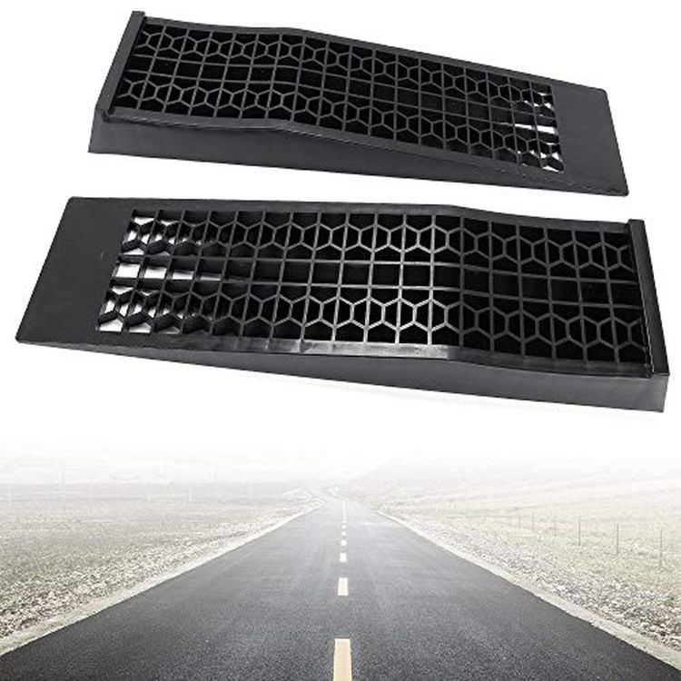 Ramps упаковка из 2 пластиковых автомобильных Ramps Высокопрочный пластик 3000 кг для автомобилей