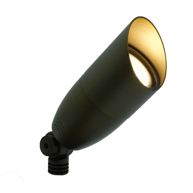 Garden Lights Easy Install Spot Light Outdoor Brass Spot Light