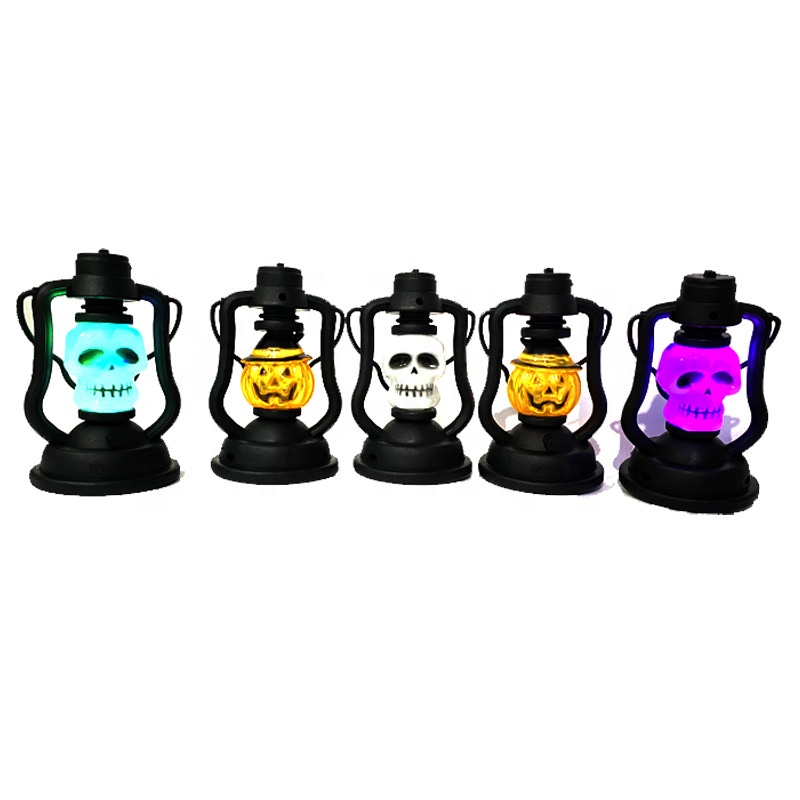 Wholesale Halloween Pumpkin Lantern Ghost Festival Products Portable LED Colorful Night Lamp Decorative Halloween Lantern