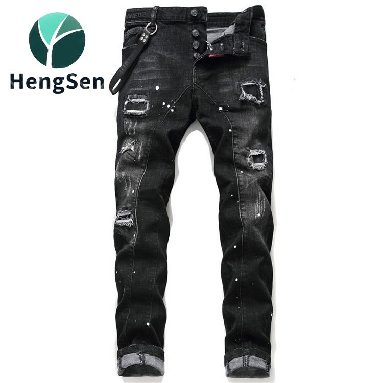 High end джинсы модные DSQ джинсы