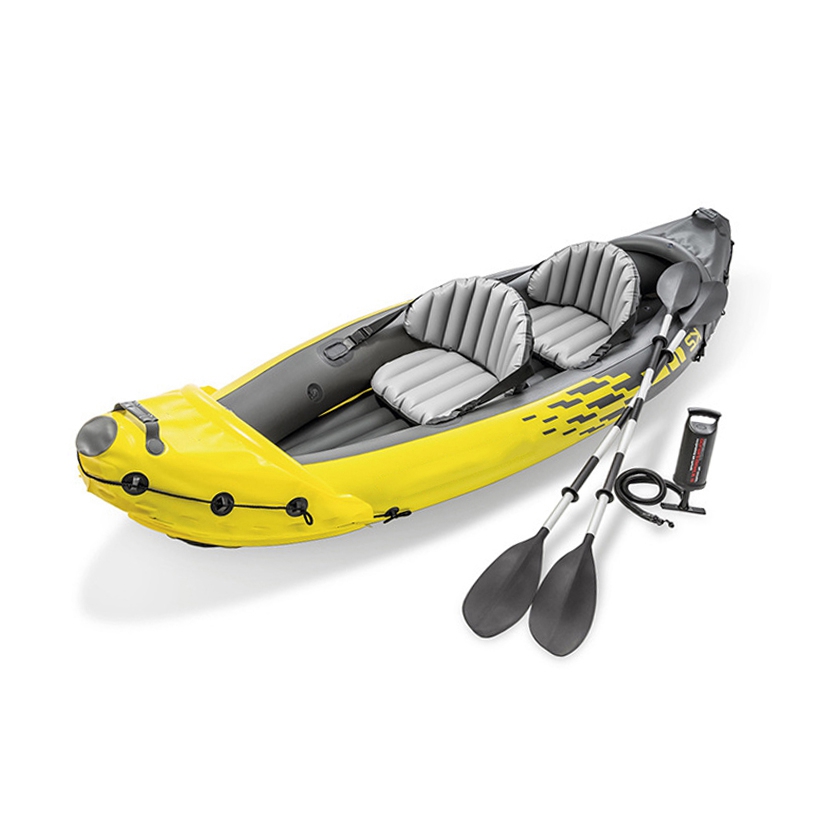 Каяк Intex explorer k2, надувные гребные лодки 10 футов, 2 человека, тандемное каноэ, каяк, надувная лодка для продажи