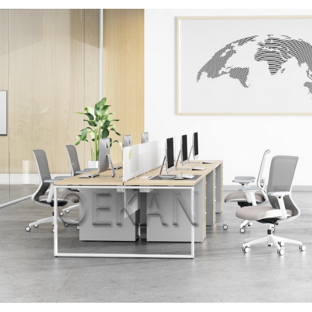 Hospital Furniture Doctor Office Partition Desk Wooden Office Computer Table
